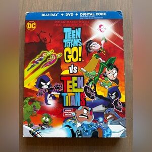 Teen Titans Go! vs Teen Titans Blu-ray DVD